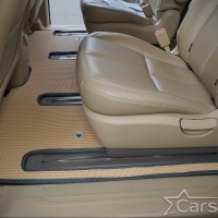 Автомобильные коврики EVA на Kia Carnival III (9мест) 2+2+3 без трансформеров (2014-2021)