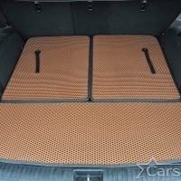 Автомобильные коврики EVA на Hyundai Santa Fe IV рестайл 3 ряда (2020-2024)