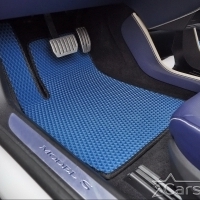Коврики текстильные на Tesla Model S (2012->) 