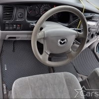 Коврики текстильные на Mazda MPV II (1999-2006)