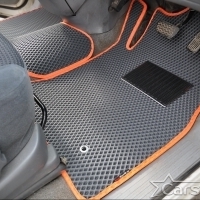 Коврики текстильные на Toyota Estima II пр.руль (2000-2006)