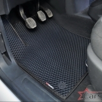 Коврики текстильные на Citroen C4 Picasso II Grand 3 ряда (2013-2018)