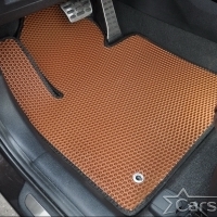 Коврики текстильные на Hyundai Santa Fe IV рестайл 3 ряда (2020->)