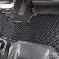 Коврики текстильные на Infiniti QX56 I 3 ряда (2004-2010)