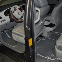 Двухслойные коврики EVA на Toyota Sienna III 6 мест (2010-2020)