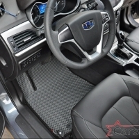 Двухслойные коврики EVA на Geely Emgrand 7 (2016-2020) 