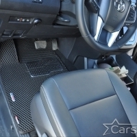 Двухслойные коврики EVA на Toyota HiAce H300 (2019->) 