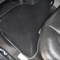 Двухслойные коврики EVA на Infiniti QX56 I 3 ряда (2004-2010)