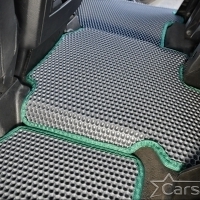 Двухслойные коврики EVA на Land Rover Discovery III 3 ряда (2004-2009)