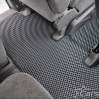 Двухслойные коврики EVA на Mazda MPV II 3 ряда (1999-2006)