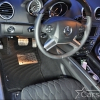 Двухслойные коврики EVA на Mercedes-Benz GL-klasse I X164 3 ряда (2006-2012)