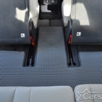 Двухслойные коврики EVA на Hyundai Palisade I 3 ряда (2018->)