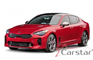 Комплект ковриков в салон Kia Stinger I (2017->)