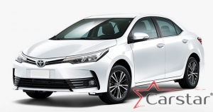 Комплект ковриков в салон Toyota Corolla E160,170 XI (2012-2020)