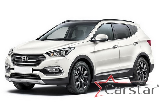 Двухслойные коврики EVA для Hyundai Santa Fe III (2012-2018)