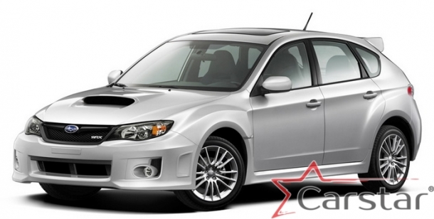 Автомобильные коврики EVA для Subaru Impreza III пр.руль (2007-2011)