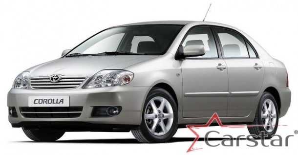 Автомобильные коврики EVA для Toyota Corolla E120,130 IX (2000-2006)
