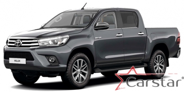 Автомобильные коврики EVA для Toyota Hilux VIII (2015->)