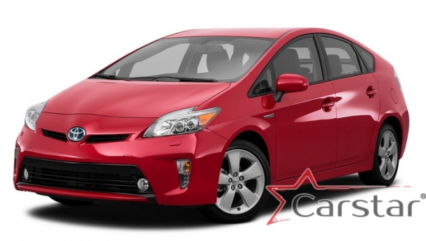 Двухслойные коврики EVA для Toyota Prius III пр.руль (2009-2015)
