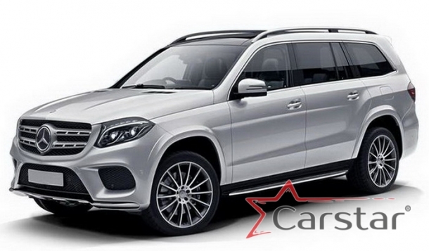 Двухслойные коврики EVA для Mercedes-Benz GLS-klasse I X166 (2015-2019)