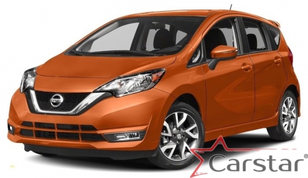 Двухслойные коврики EVA для Nissan Note II пр.руль (2012->)