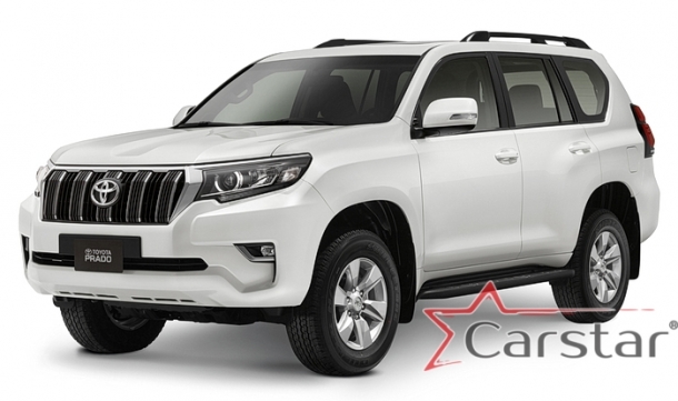Автомобильные коврики EVA для Toyota Land Cruiser Prado 150 рестайл пр.руль (2013->)