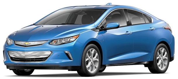 Текстильные коврики для Chevrolet Volt II (2015-2019) 