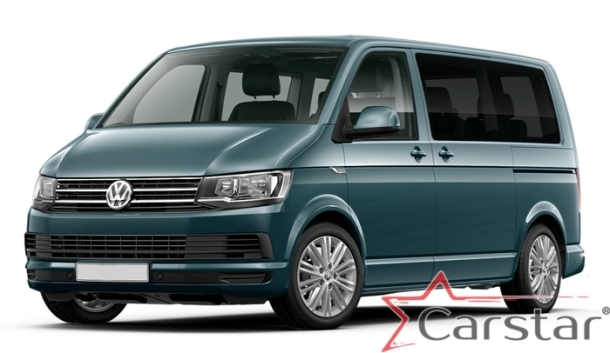 Двухслойные коврики EVA для Volkswagen Caravelle T6 (2015-2020)