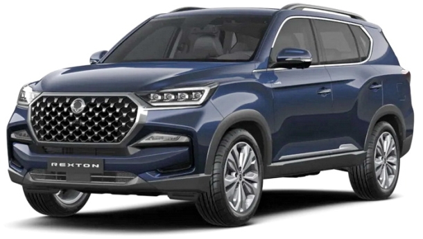 Двухслойные коврики EVA для SsangYong Rexton IV (2017-2023) 
