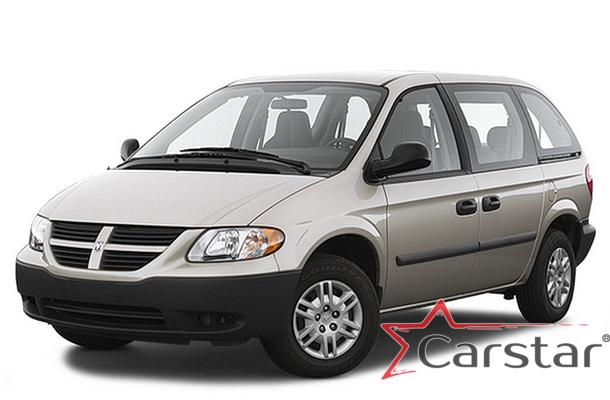 Автомобильные коврики EVA 3D для Dodge Caravan IV (2001-2007)