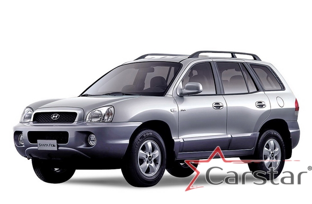 Автомобильные коврики EVA 3D для Hyundai Santa Fe I Classic (2000-2012)