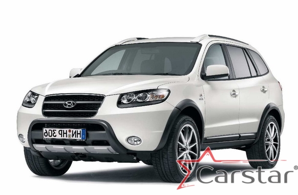 Автомобильные коврики EVA 3D для Hyundai Santa Fe II (2006-2010)