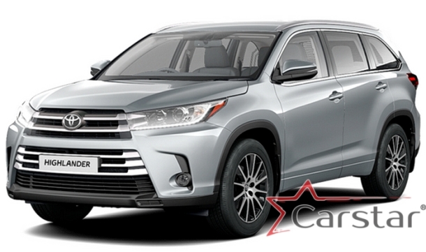 Автомобильные коврики EVA 3D для Toyota Highlander III (2013-2019)
