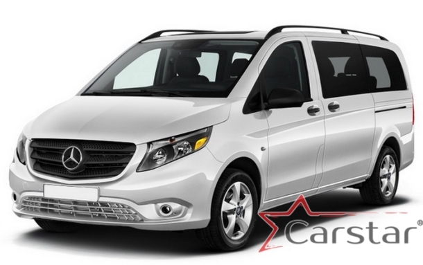Автомобильные коврики EVA 3D для Mercedez-Benz Vito III W447 (2014->)