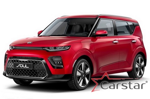 Автомобильные коврики EVA 3D для Kia Soul III (2019->)