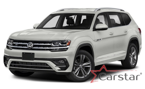 Автомобильные коврики EVA 3D для Volkswagen Teramont I (2017-2024)