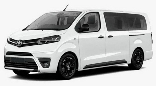 Автомобильные коврики EVA 3D для Toyota ProAce II 7 мест Long (2016-2024)