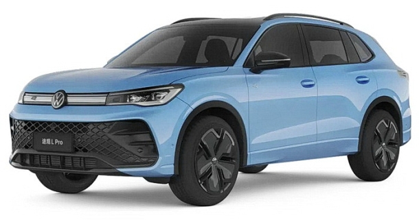 Автомобильные коврики EVA 3D для Volkswagen Tiguan III L Pro Китай (2023->) 